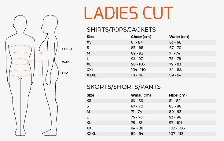 Rasco FR Clothing Sizing Chart for Men and Women – Fire Retardant