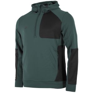 Plaza Brush Hooded Half Zip Top - RECYCLED