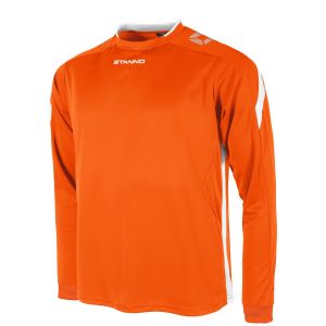 Drive Match Shirt LS-Orange-White-116