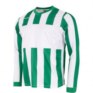 Aspire Long Sleeve Shirt-Green-White-116