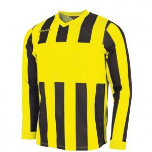 Aspire Long Sleeve Shirt-Yellow-Black-116