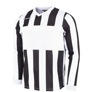 Aspire Long Sleeve Shirt-Black-White-116