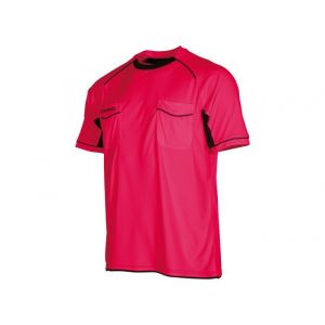Bergamo Referee Shirt (SS)-Fuchsia-Black-164