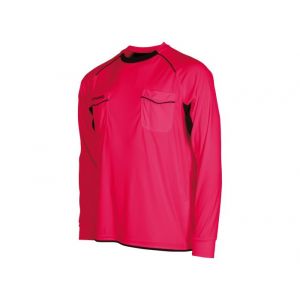 Bergamo Referee Shirt (LS)-Fuchsia-Black-164