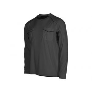 Bergamo Referee Shirt (LS)-Anthracite-Black-164