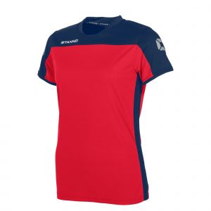 Pride T-Shirt Ladies-Red-Navy-XS