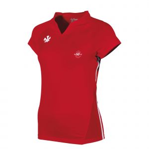 Brookfield Tennis Club - Rise Shirt - RECYCLED - Ladies-Red-128