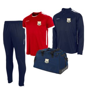 First Performance Pack (4pc)-Navy-Red-128