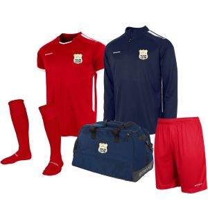First Performance Pack (5Pc)-Navy-Red-128