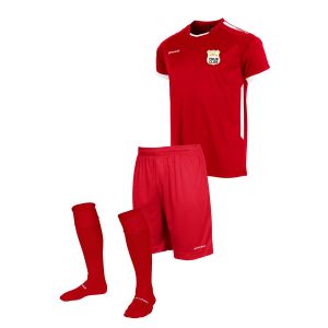 First 3 Piece Training Set-Red-White-128