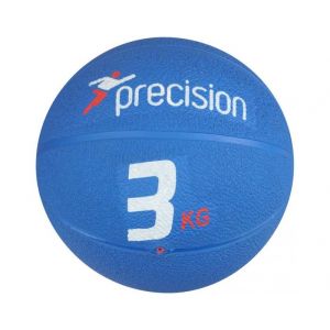 Precision Rubber Medicine Ball - 3kg - 22.5cm Diameter