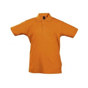 Summer II Polo Shirt-Orange-116