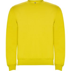 CLASSICA - ROUNDNECK - BRUSHED FLEECE-Yellow-3/4 yrs