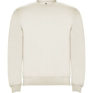 CLASSICA - ROUNDNECK - BRUSHED FLEECE-Vintage White-XS