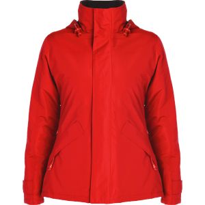 EUROPA PADDED PARKA - LADIES-Red-S