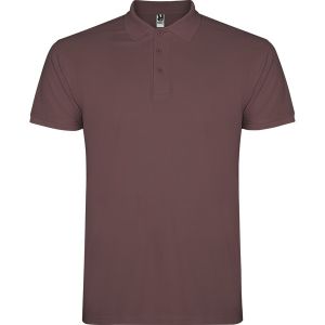 STAR COTTON POLOSHIRT 200g-Pale Red-S