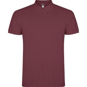 STAR COTTON POLOSHIRT 200g-Berry Red-S