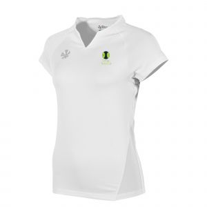 Rathgar Tennis Club - Rise Shirt RECYCLED - Ladies Cut-White-128