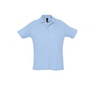 Summer II Polo Shirt-Sky Blue-116
