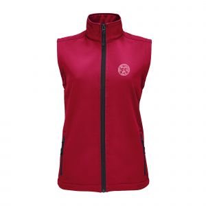 Wexford Harbour Boat and Tennis Club - Bodywarmer - Softshell - Ladies-Red-S