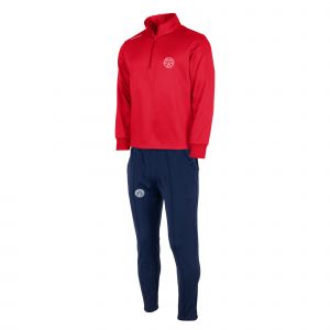 Wexford Harbour Boat and Tennis Club - Field Half Zip Tracksuit-Red-128